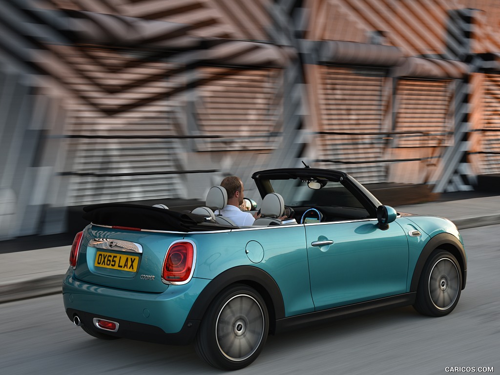 2016 MINI Cooper Convertible (Color: Caribbean Aqua Metallic)