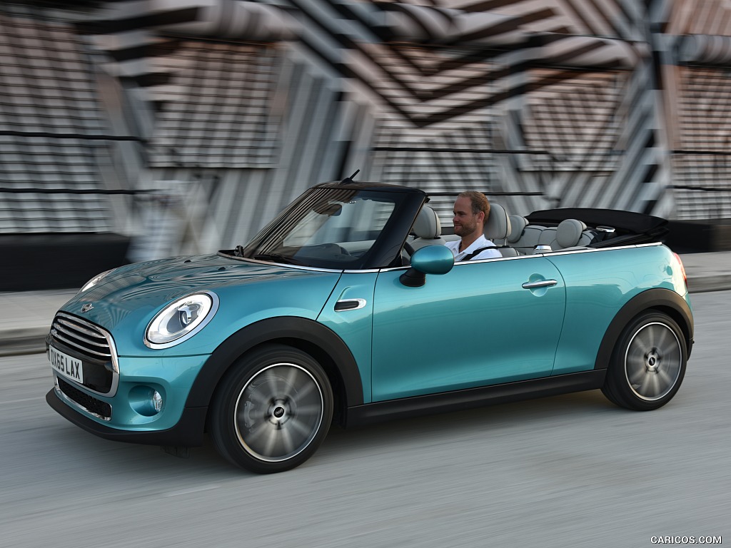 2016 MINI Cooper Convertible (Color: Caribbean Aqua Metallic)