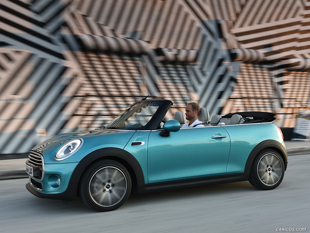 2016 MINI Cooper Convertible (Color: Caribbean Aqua Metallic)