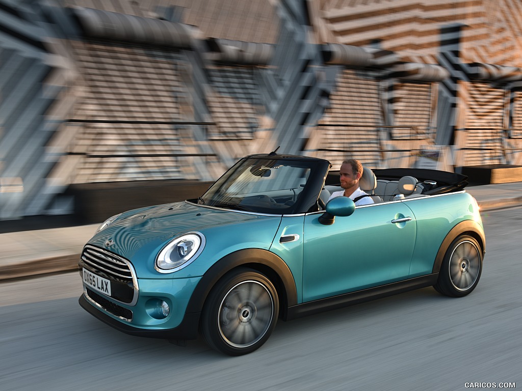 2016 MINI Cooper Convertible (Color: Caribbean Aqua Metallic)