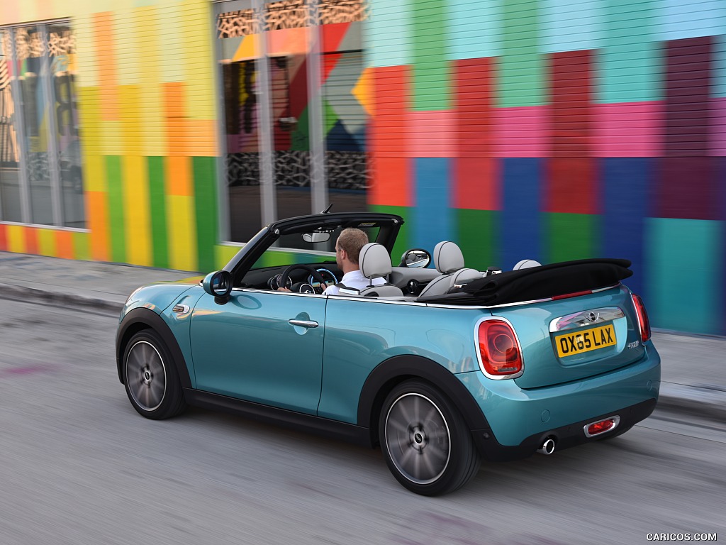 2016 MINI Cooper Convertible (Color: Caribbean Aqua Metallic)