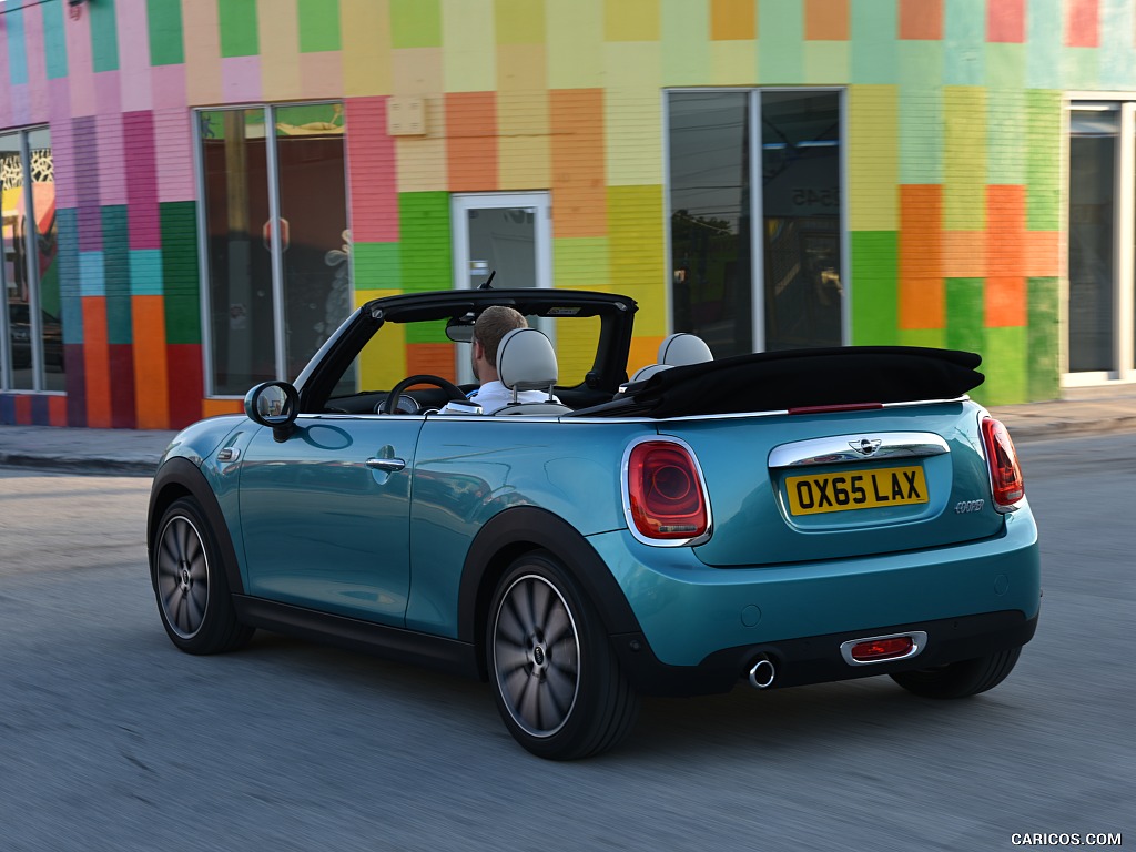 2016 MINI Cooper Convertible (Color: Caribbean Aqua Metallic)