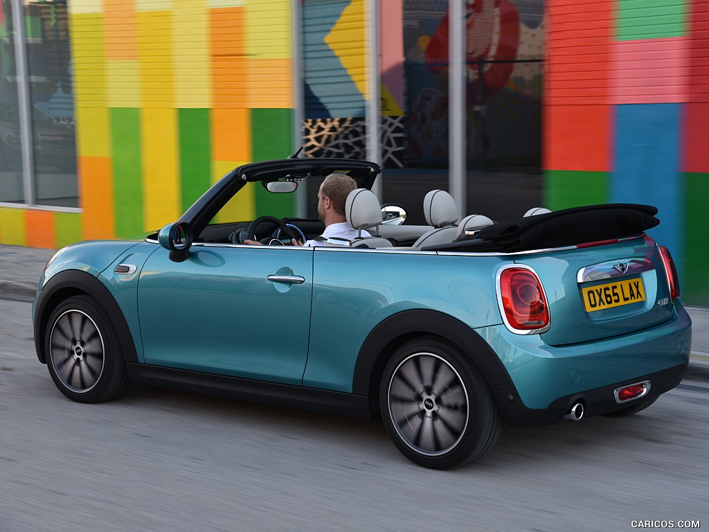 2016 MINI Cooper Convertible (Color: Caribbean Aqua Metallic)