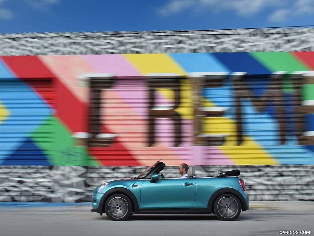 2016 MINI Cooper Convertible (Color: Caribbean Aqua Metallic)