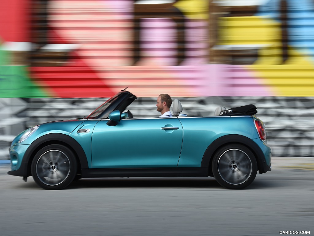 2016 MINI Cooper Convertible (Color: Caribbean Aqua Metallic)