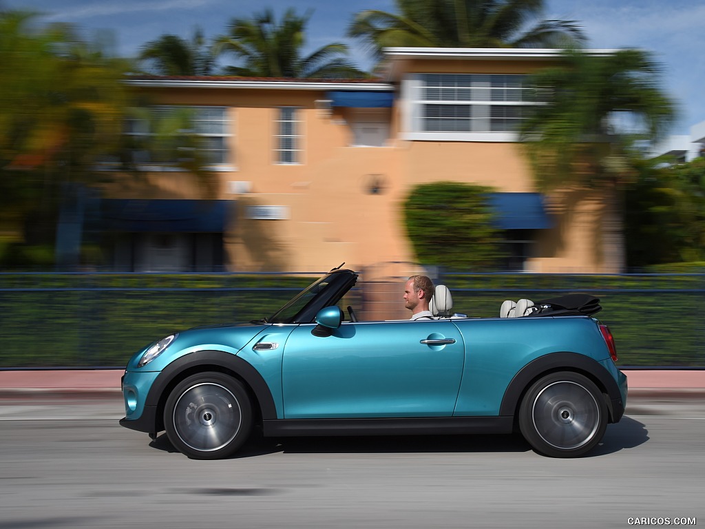 2016 MINI Cooper Convertible (Color: Caribbean Aqua Metallic)