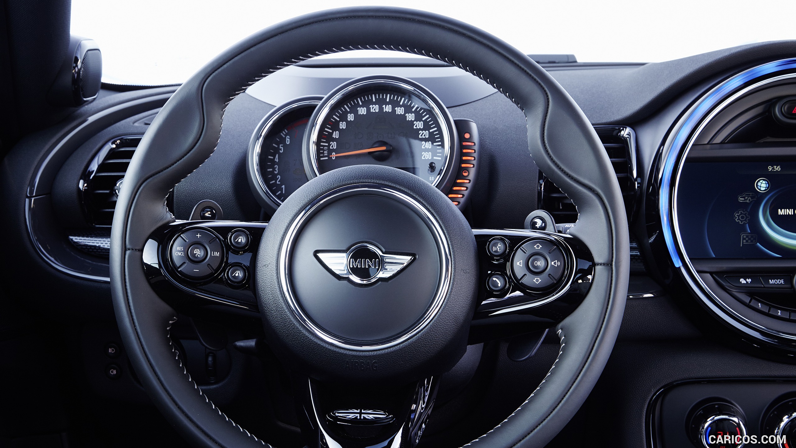 2016 MINI Cooper S Clubman ALL4 - Interior, Steering Wheel, #86 of 190