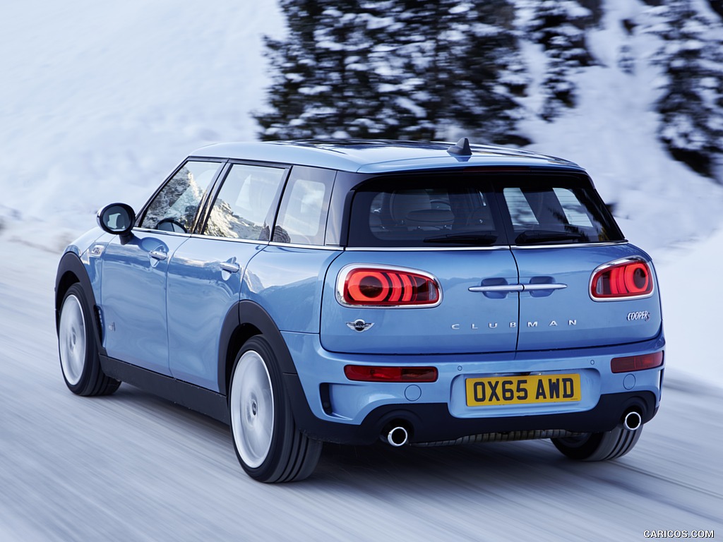 2016 MINI Cooper S Clubman ALL4 - in Snow - Rear