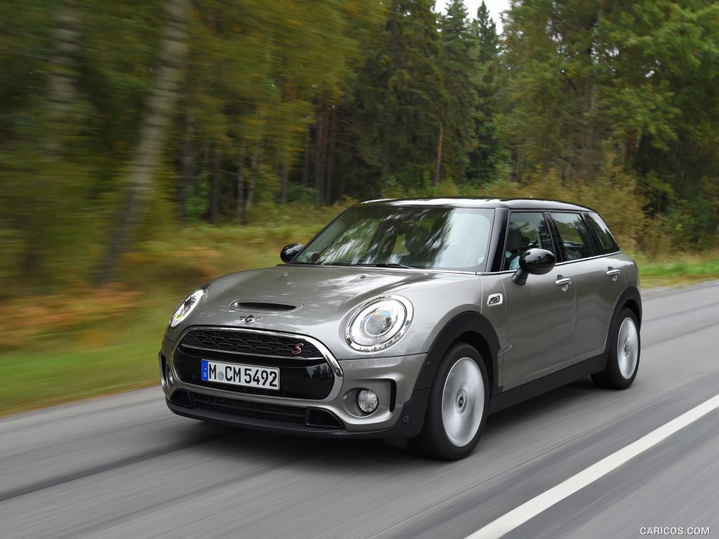 2016 MINI Cooper S Clubman in Metallic Melting Silver - Front