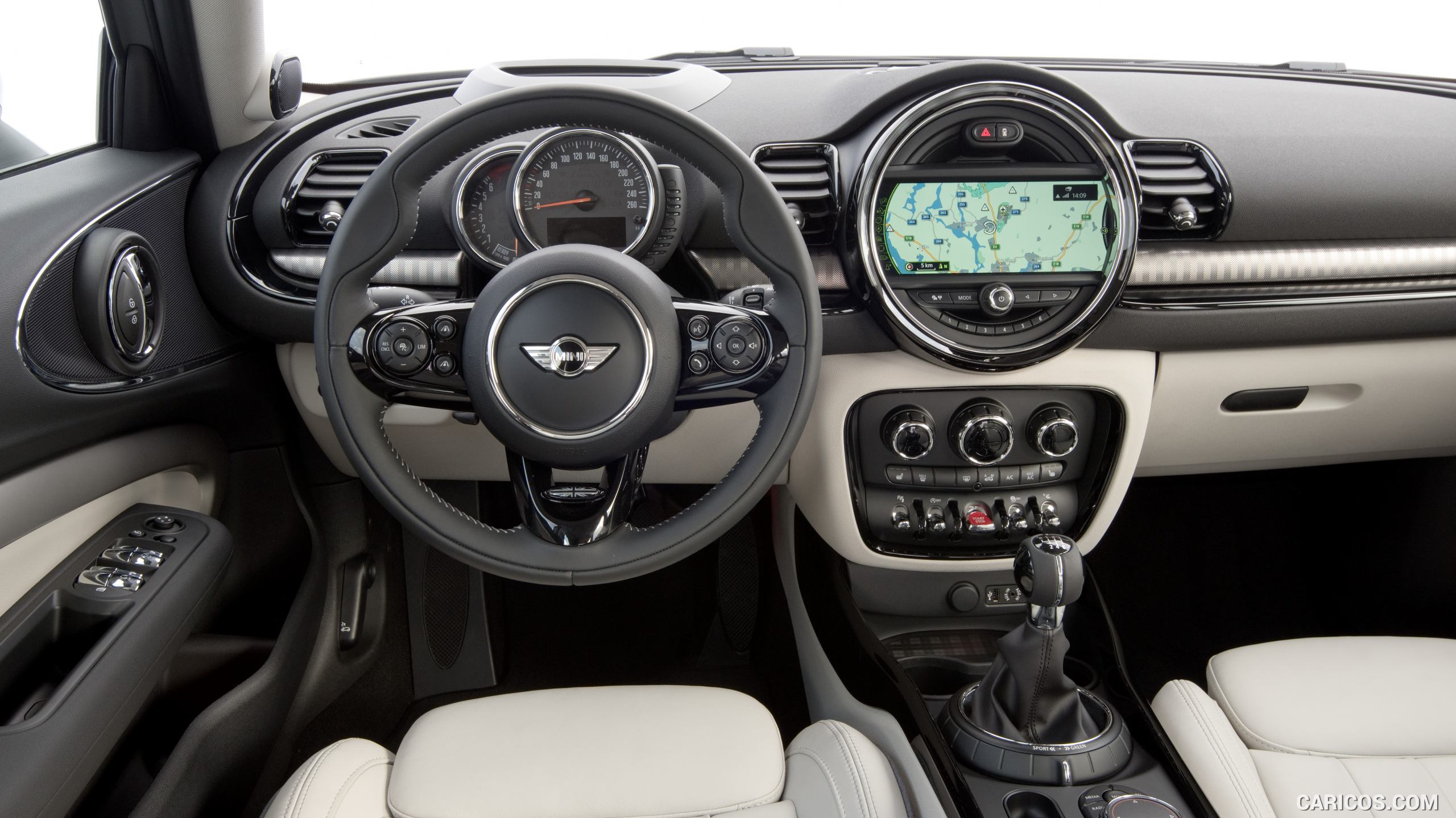 2016 MINI Cooper S Clubman in Metallic Melting Silver - Interior, Cockpit, #234 of 380