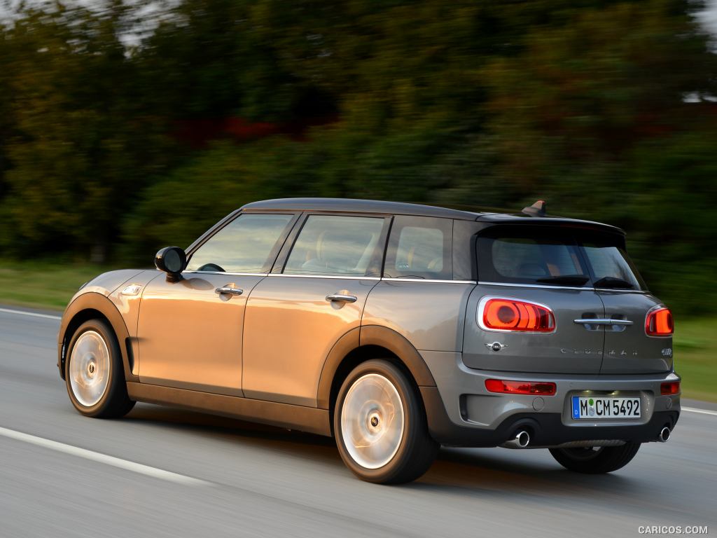 2016 MINI Cooper S Clubman in Metallic Melting Silver - Rear