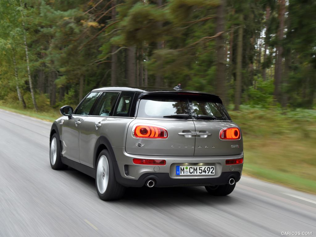 2016 MINI Cooper S Clubman in Metallic Melting Silver - Rear