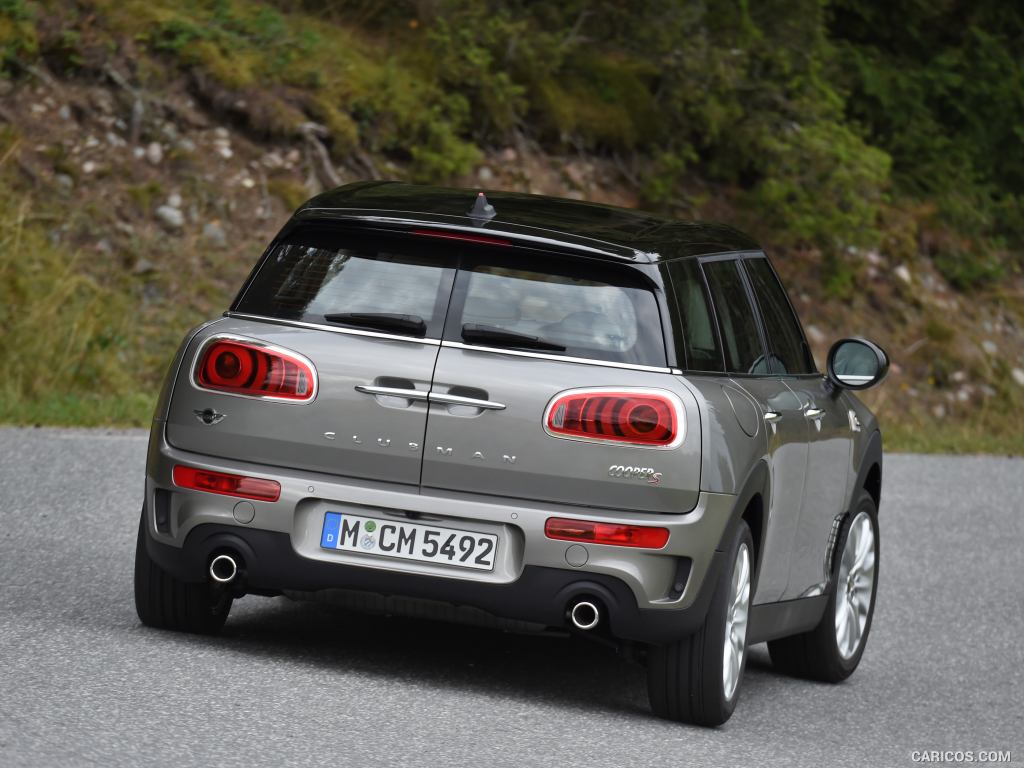 2016 MINI Cooper S Clubman in Metallic Melting Silver - Rear