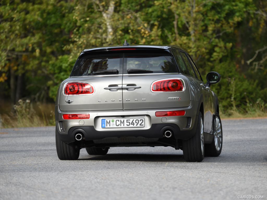 2016 MINI Cooper S Clubman in Metallic Melting Silver - Rear