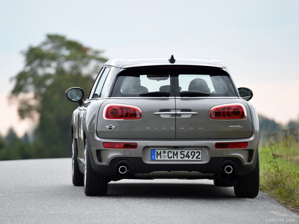 2016 MINI Cooper S Clubman in Metallic Melting Silver - Rear