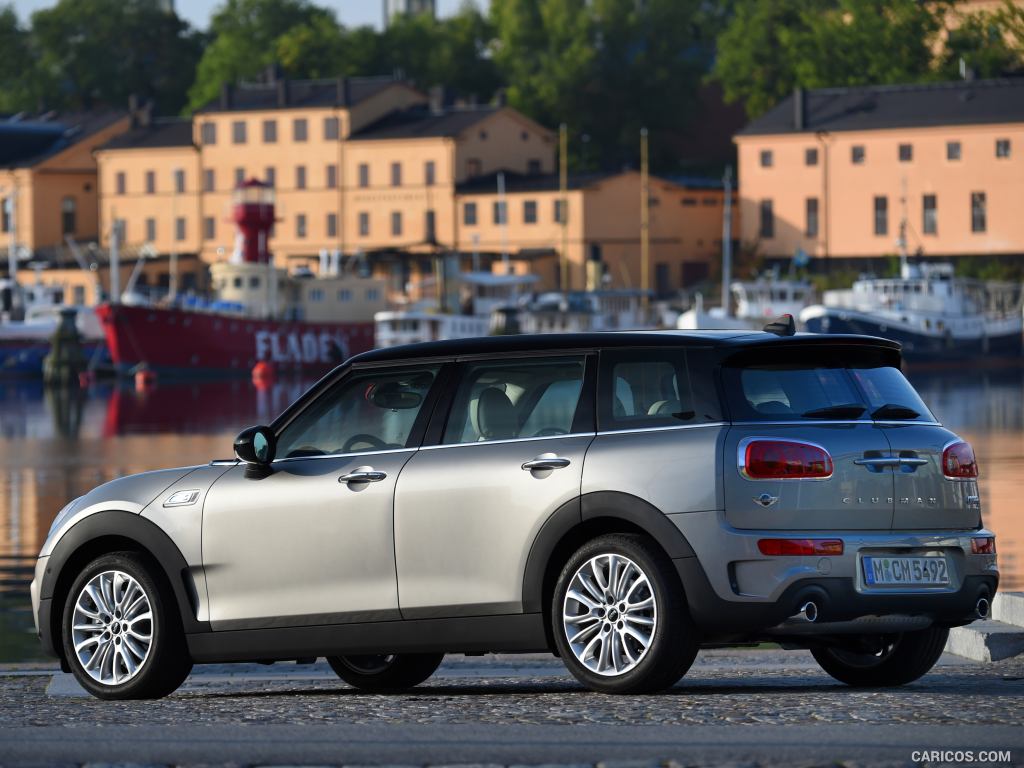 2016 MINI Cooper S Clubman in Metallic Melting Silver - Rear