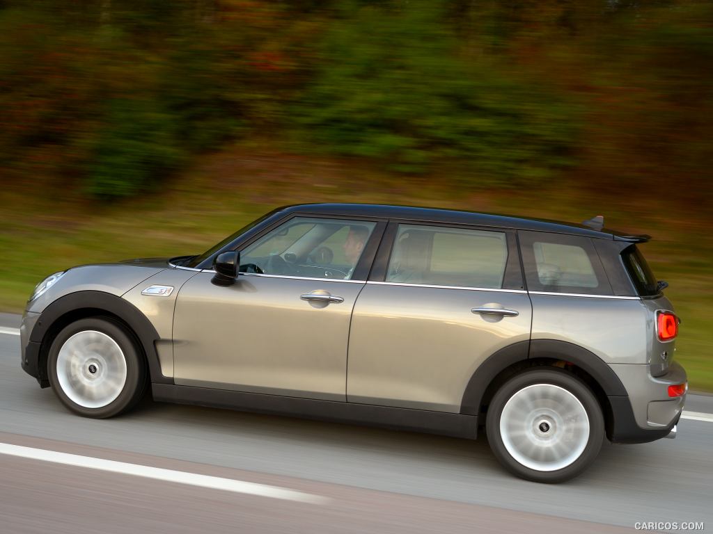 2016 MINI Cooper S Clubman in Metallic Melting Silver - Side