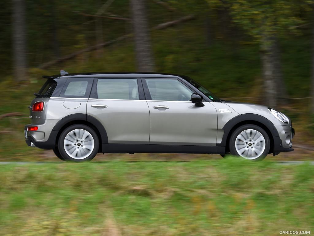 2016 MINI Cooper S Clubman in Metallic Melting Silver - Side