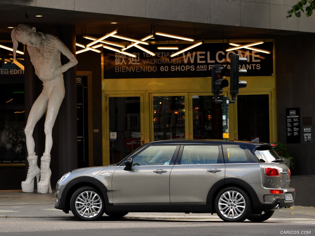 2016 MINI Cooper S Clubman in Metallic Melting Silver - Side