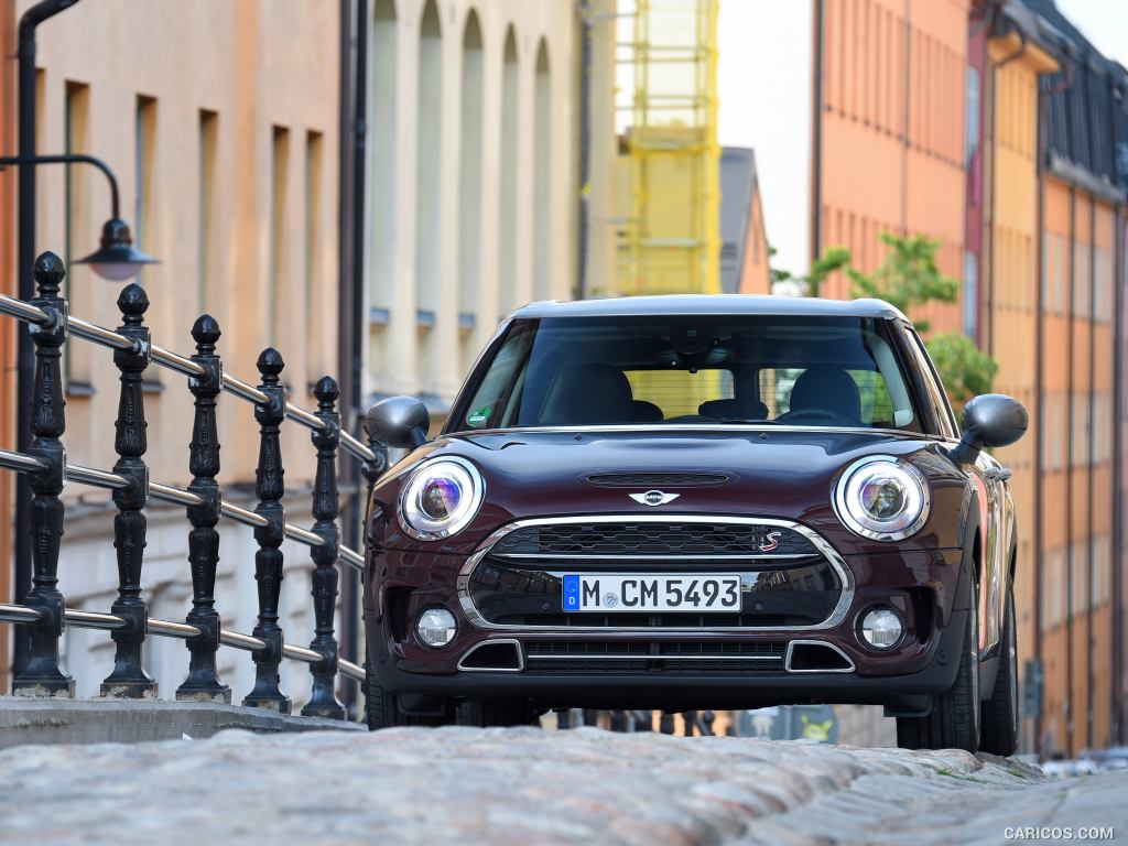 2016 MINI Cooper S Clubman in Metallic Pure Burgundy - Front