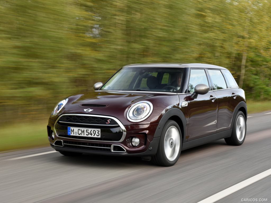 2016 MINI Cooper S Clubman in Metallic Pure Burgundy - Front