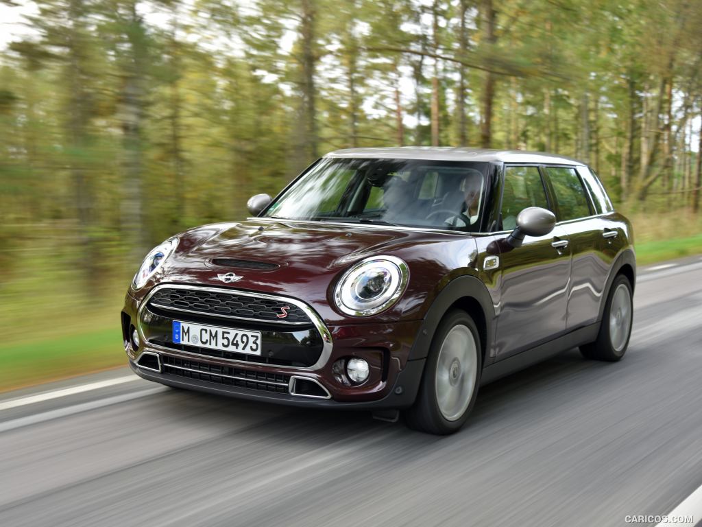 2016 MINI Cooper S Clubman in Metallic Pure Burgundy - Front