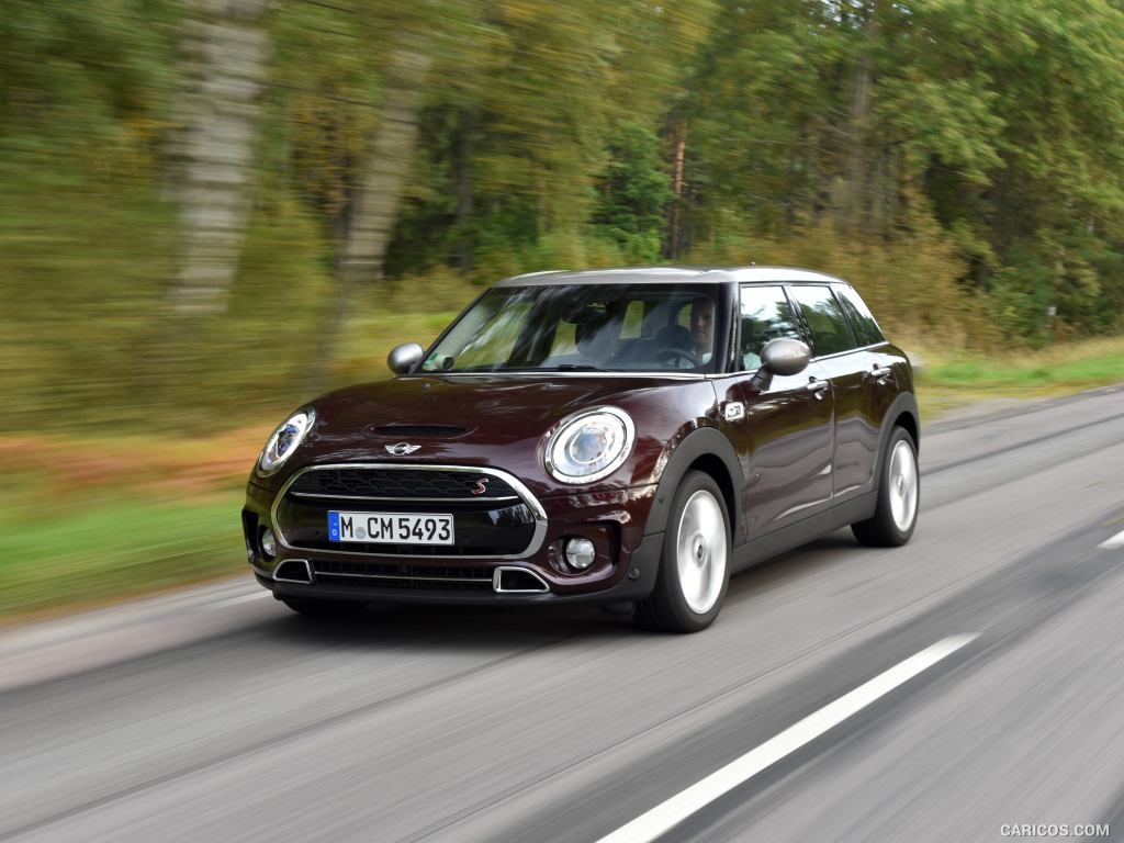 2016 MINI Cooper S Clubman in Metallic Pure Burgundy - Front