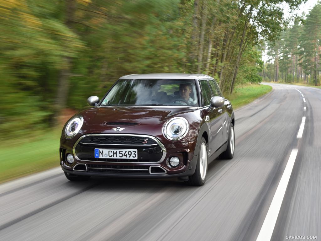 2016 MINI Cooper S Clubman in Metallic Pure Burgundy - Front