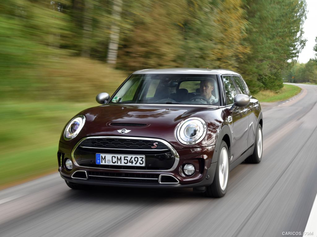 2016 MINI Cooper S Clubman in Metallic Pure Burgundy - Front