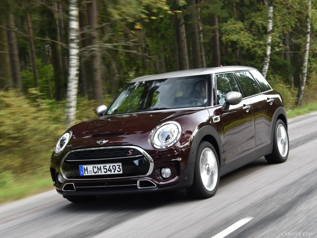 2016 MINI Cooper S Clubman in Metallic Pure Burgundy - Front