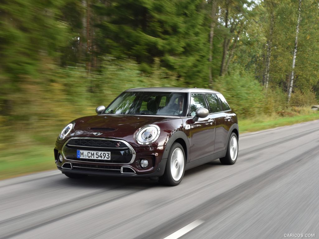 2016 MINI Cooper S Clubman in Metallic Pure Burgundy - Front