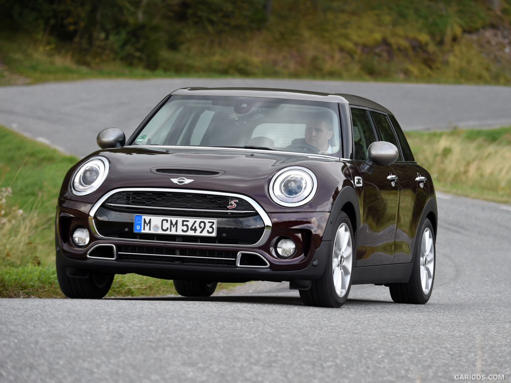 2016 MINI Cooper S Clubman in Metallic Pure Burgundy - Front