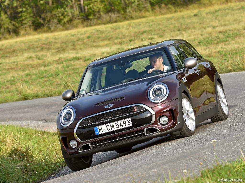 2016 MINI Cooper S Clubman in Metallic Pure Burgundy - Front