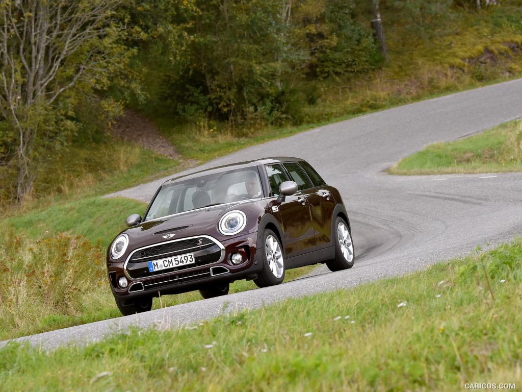 2016 MINI Cooper S Clubman in Metallic Pure Burgundy - Front