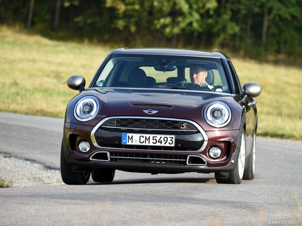 2016 MINI Cooper S Clubman in Metallic Pure Burgundy - Front