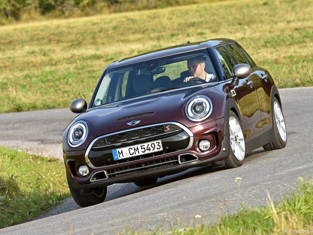 2016 MINI Cooper S Clubman in Metallic Pure Burgundy - Front