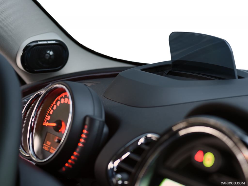 2016 MINI Cooper S Clubman in Metallic Pure Burgundy - Head-Up Display