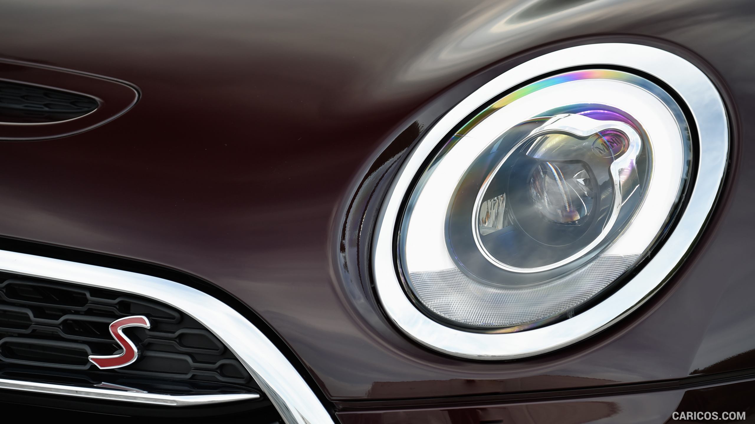 2016 MINI Cooper S Clubman in Metallic Pure Burgundy - Headlight, #343 of 380