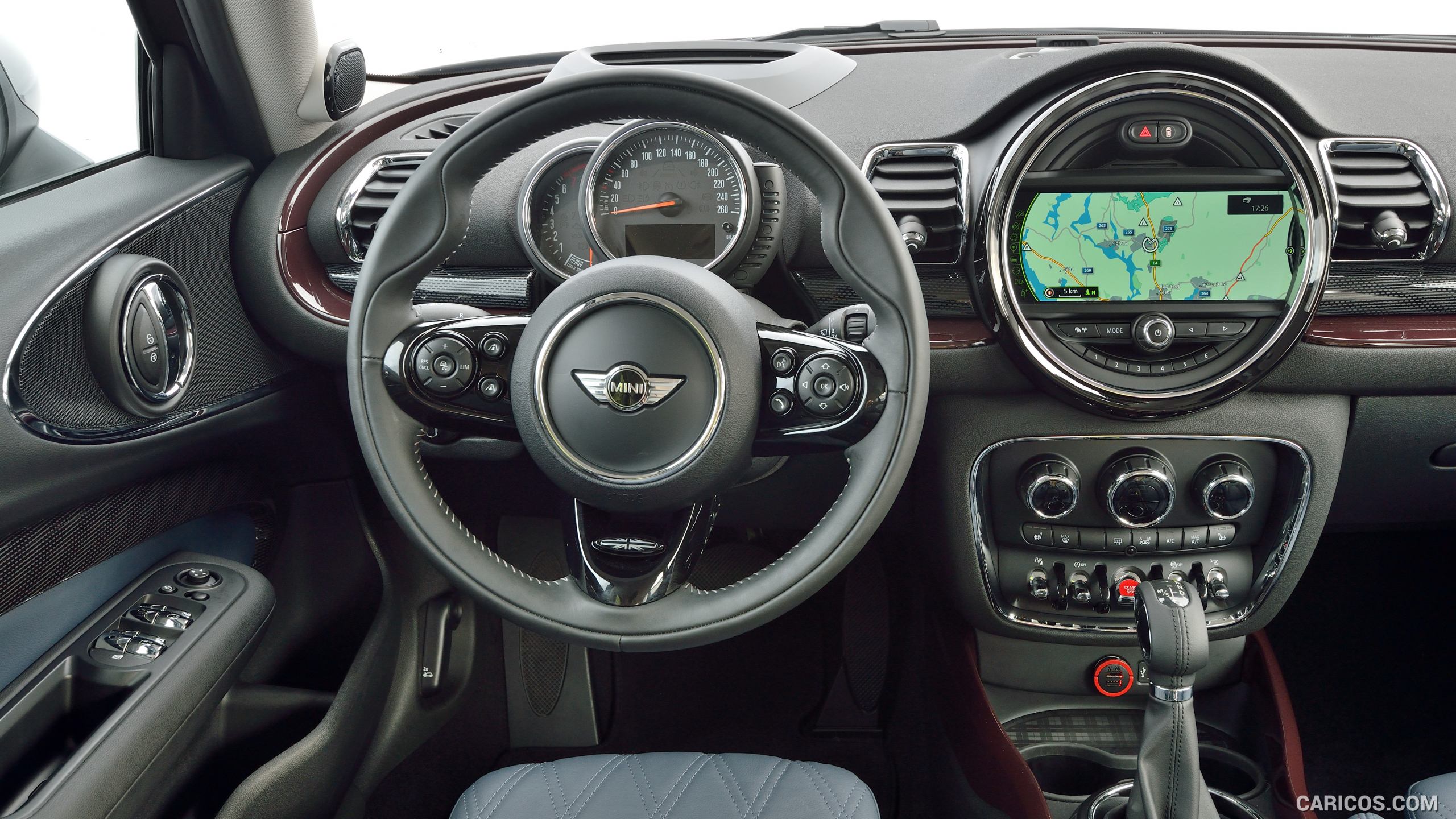 2016 MINI Cooper S Clubman in Metallic Pure Burgundy - Interior, Cockpit, #356 of 380