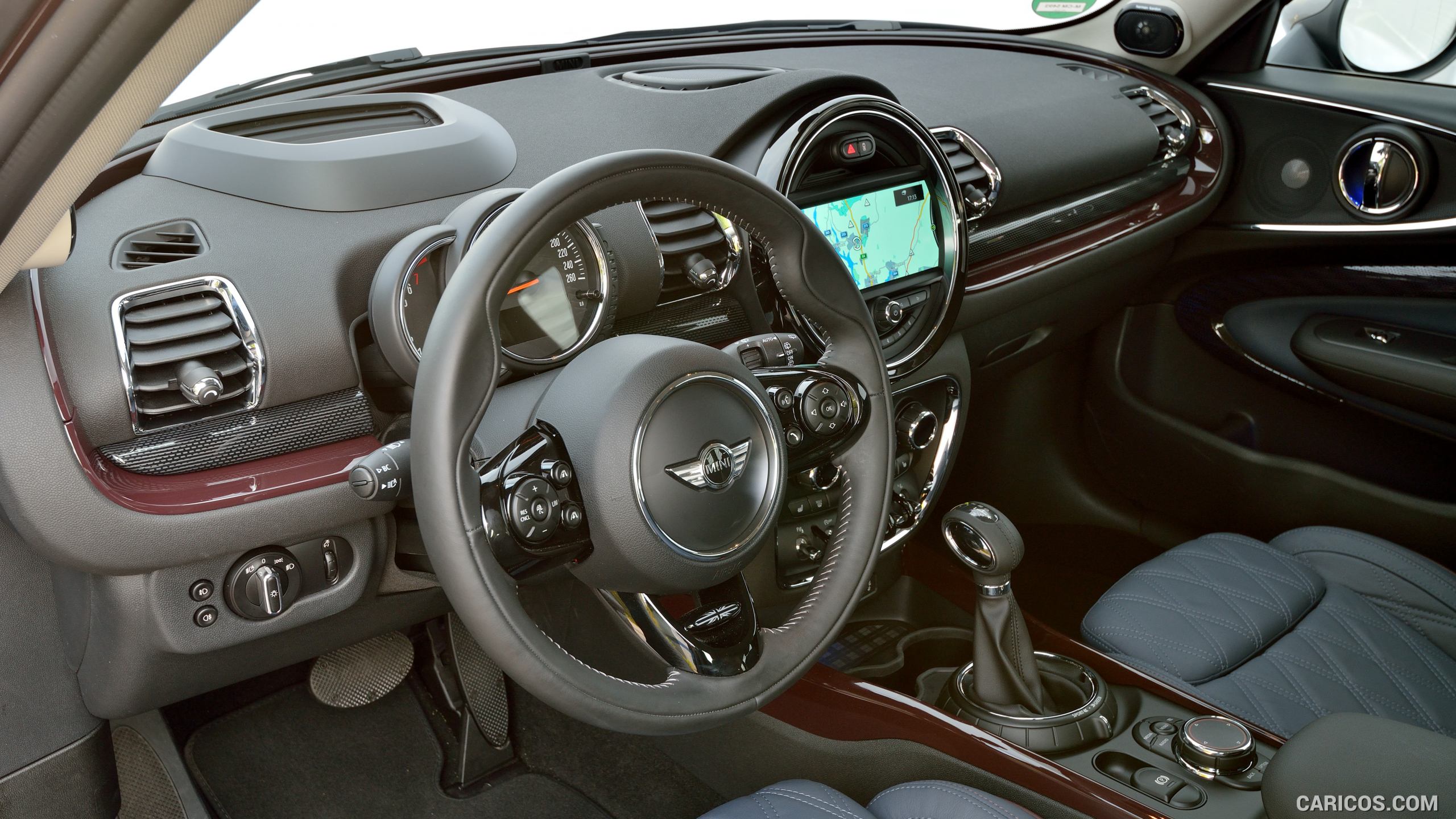 2016 MINI Cooper S Clubman in Metallic Pure Burgundy - Interior, Cockpit, #358 of 380