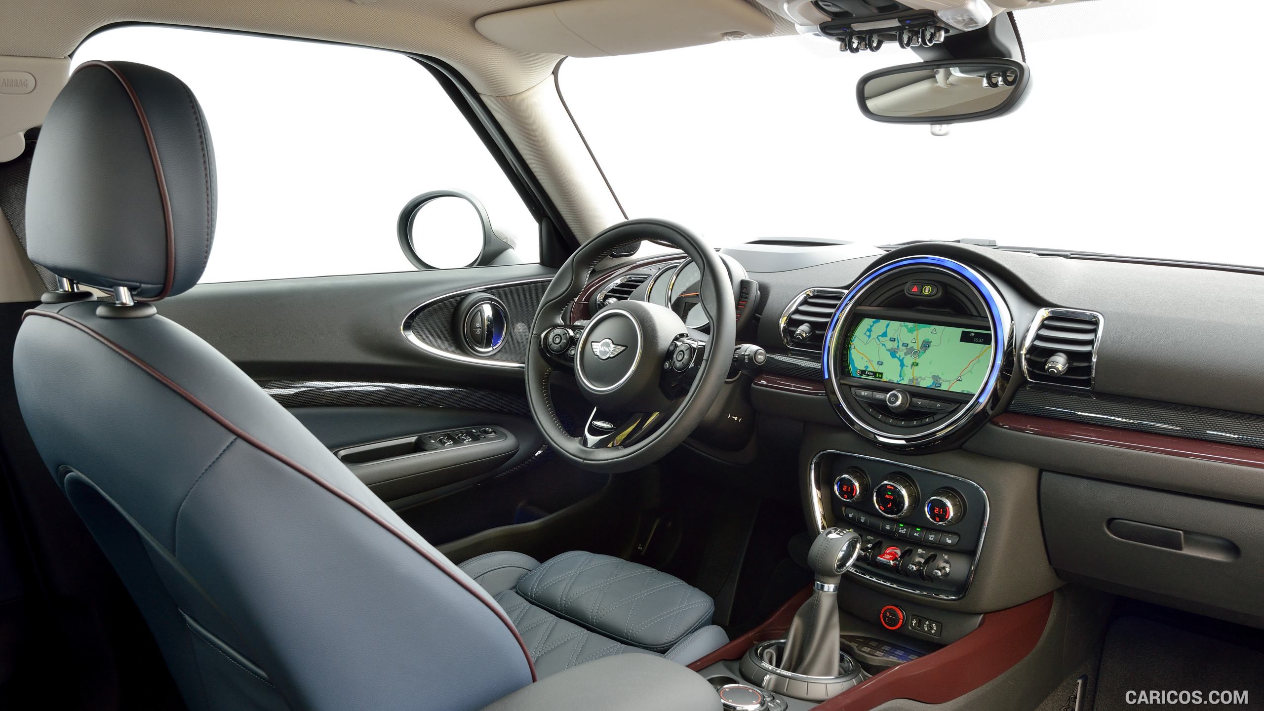 2016 MINI Cooper S Clubman in Metallic Pure Burgundy - Interior, Cockpit, #359 of 380
