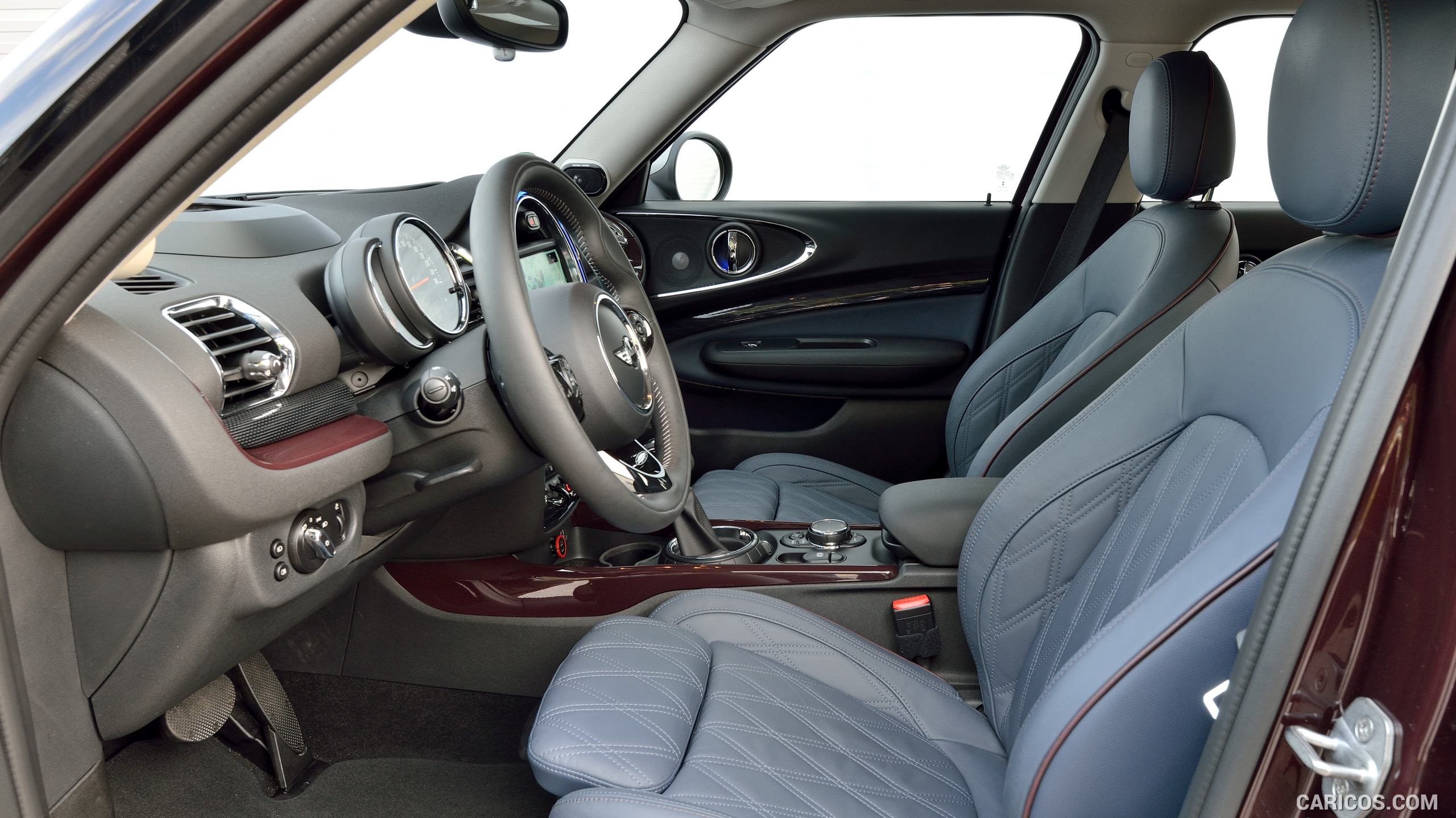 2016 MINI Cooper S Clubman in Metallic Pure Burgundy - Interior, Front Seats, #377 of 380