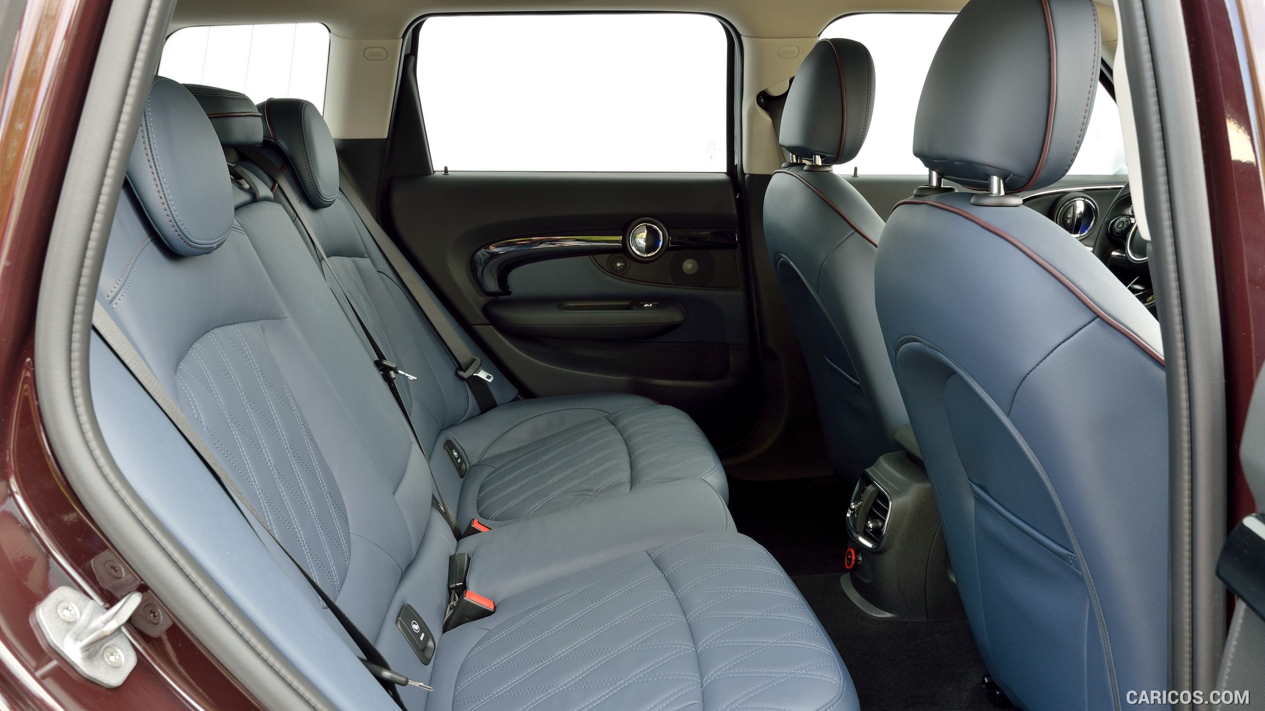 2016 MINI Cooper S Clubman in Metallic Pure Burgundy - Interior, Rear Seats, #376 of 380