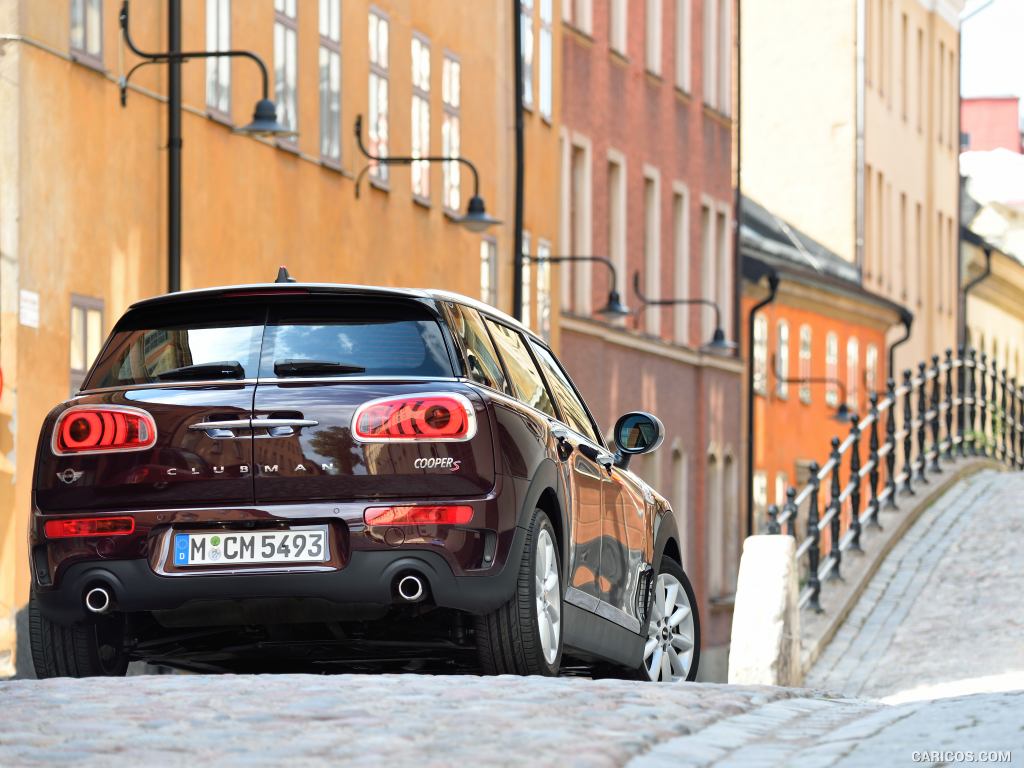 2016 MINI Cooper S Clubman in Metallic Pure Burgundy - Rear