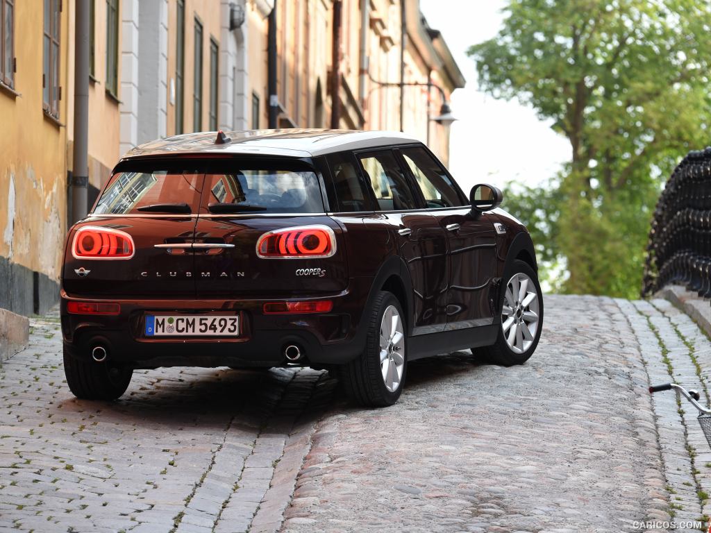 2016 MINI Cooper S Clubman in Metallic Pure Burgundy - Rear