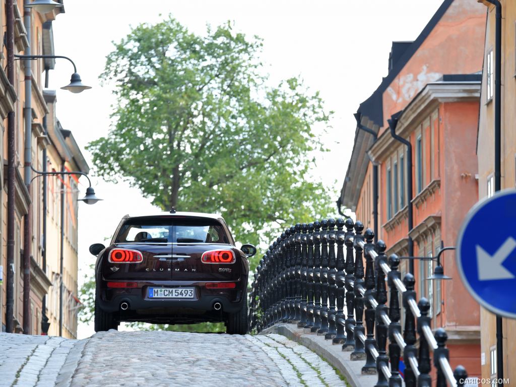 2016 MINI Cooper S Clubman in Metallic Pure Burgundy - Rear