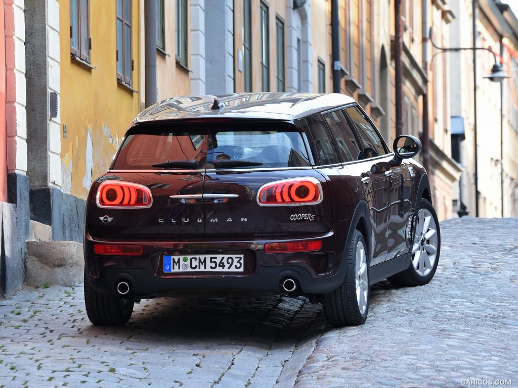 2016 MINI Cooper S Clubman in Metallic Pure Burgundy - Rear