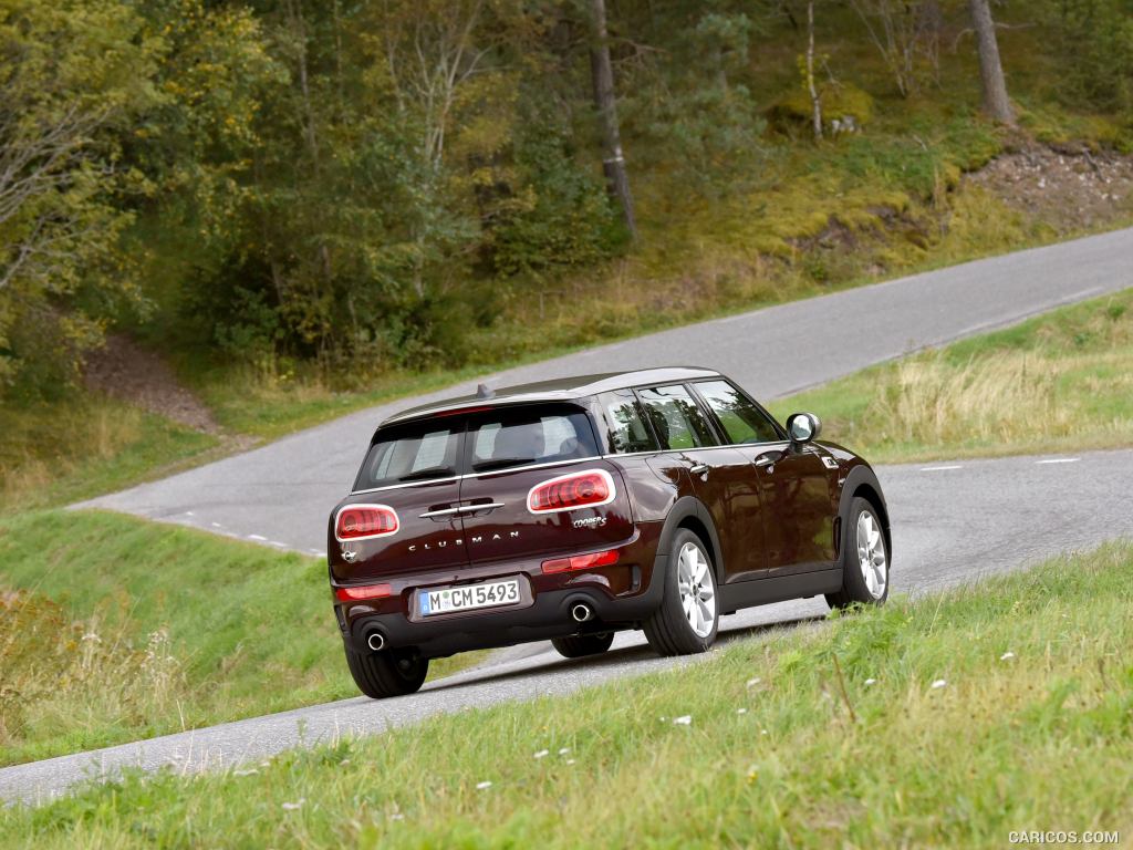 2016 MINI Cooper S Clubman in Metallic Pure Burgundy - Rear