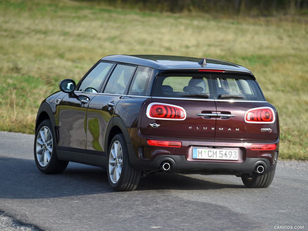 2016 MINI Cooper S Clubman in Metallic Pure Burgundy - Rear