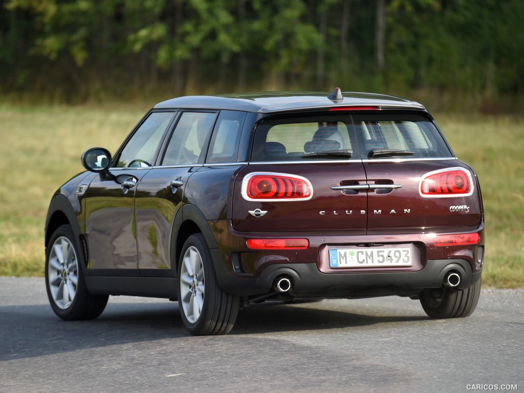 2016 MINI Cooper S Clubman in Metallic Pure Burgundy - Rear